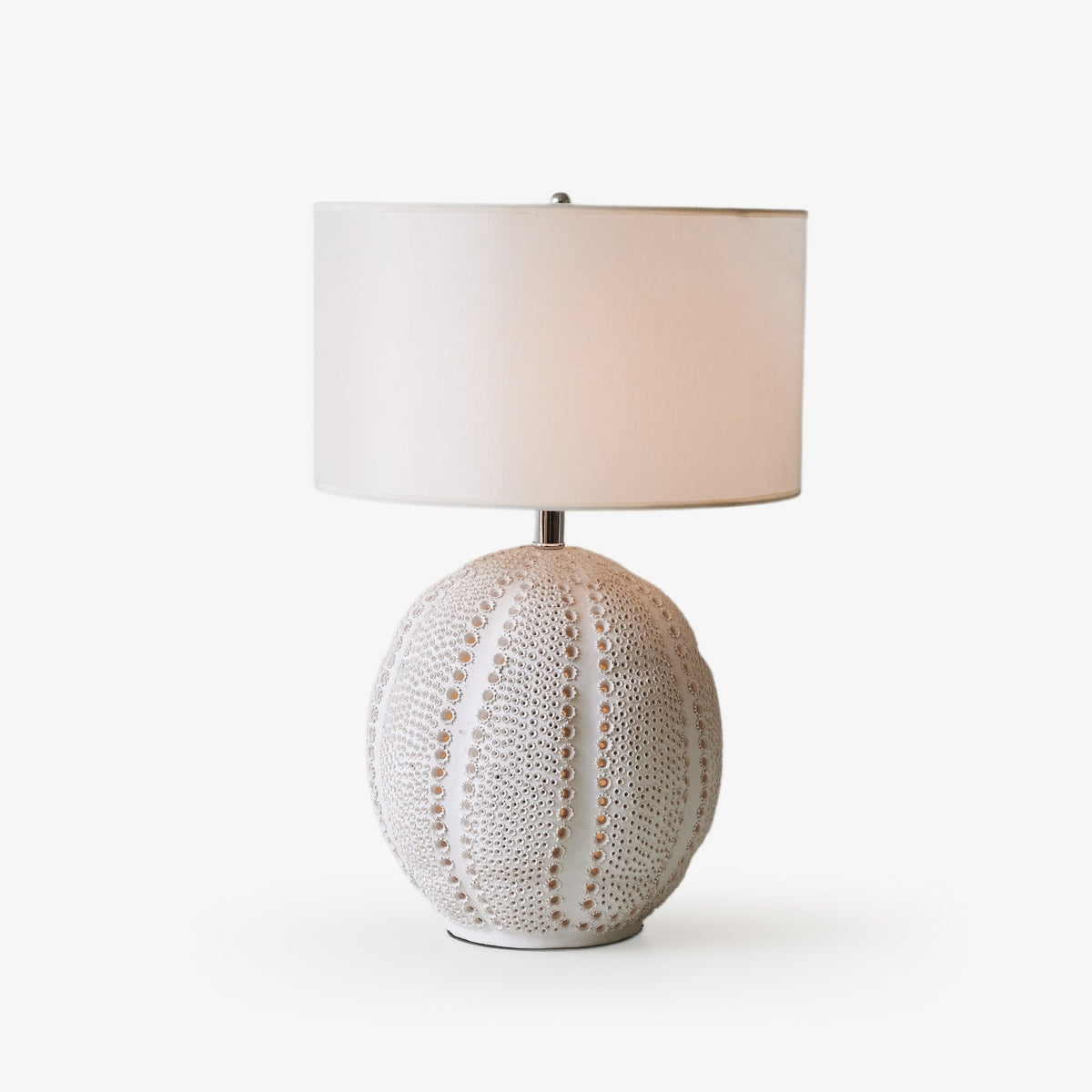 Urchin Textured Ceramic Table Lamp — product view 1