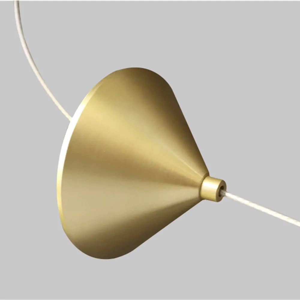 Arisha Full-Length Minimalist Linear Floor Lamp, 3 Bulbs — product view 6