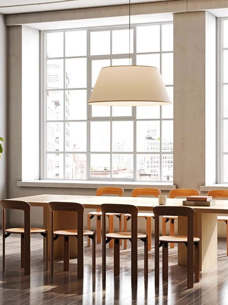 Dune Tapered Fabric Pendant Light — product view 4