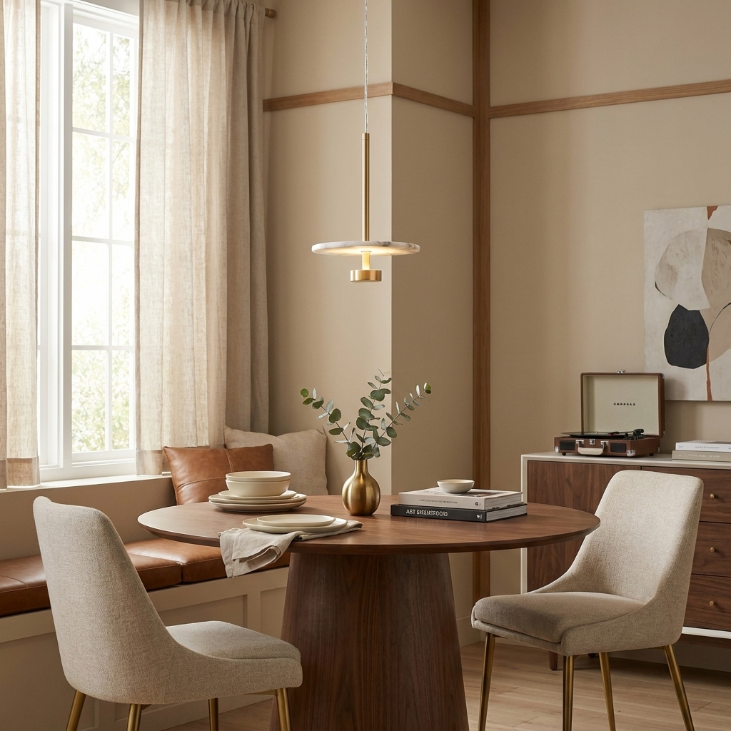 Eclipse Alabaster Pendant Lamp — product view 5