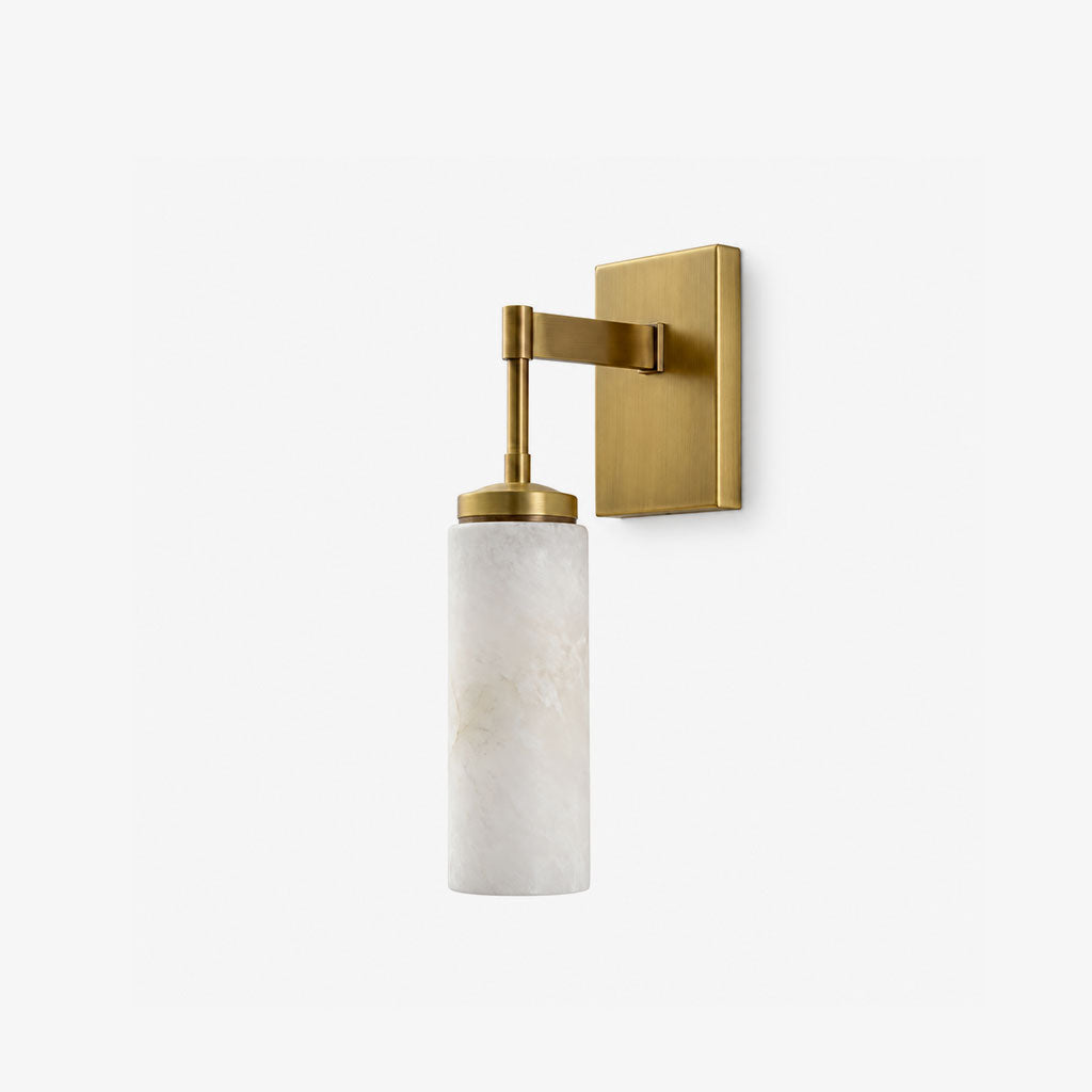 Elbow Alabaster Wall Sconce — product view 1