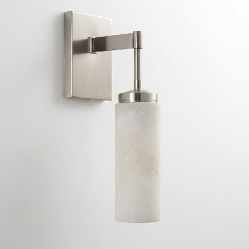 Elbow Alabaster Wall Sconce — product view 5