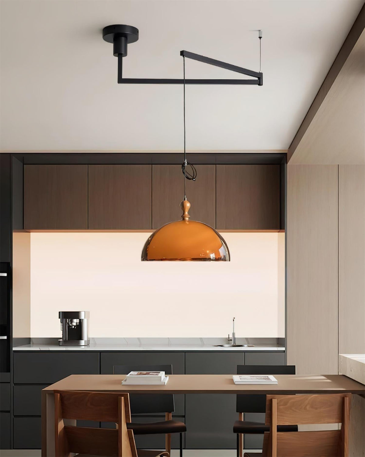 Maribel Swing Arm Pendant Lamp — product view 7