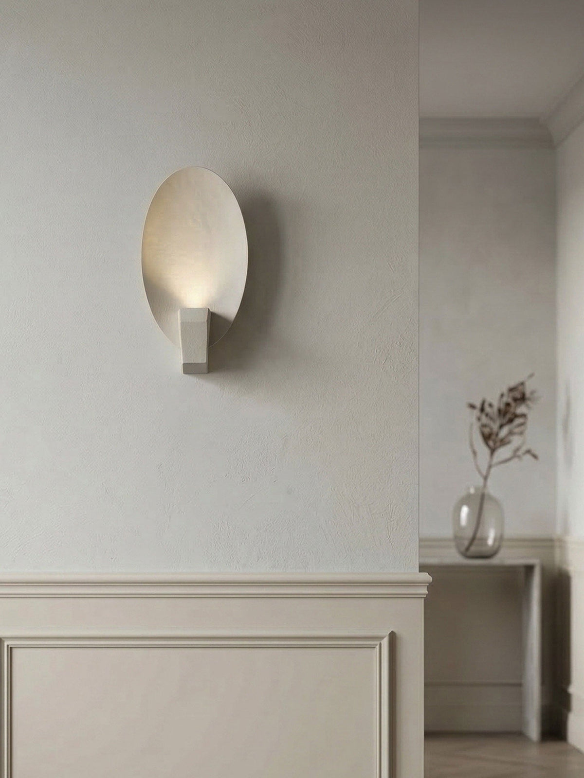 Elvara Oval Glow Wall Sconce — product view 6