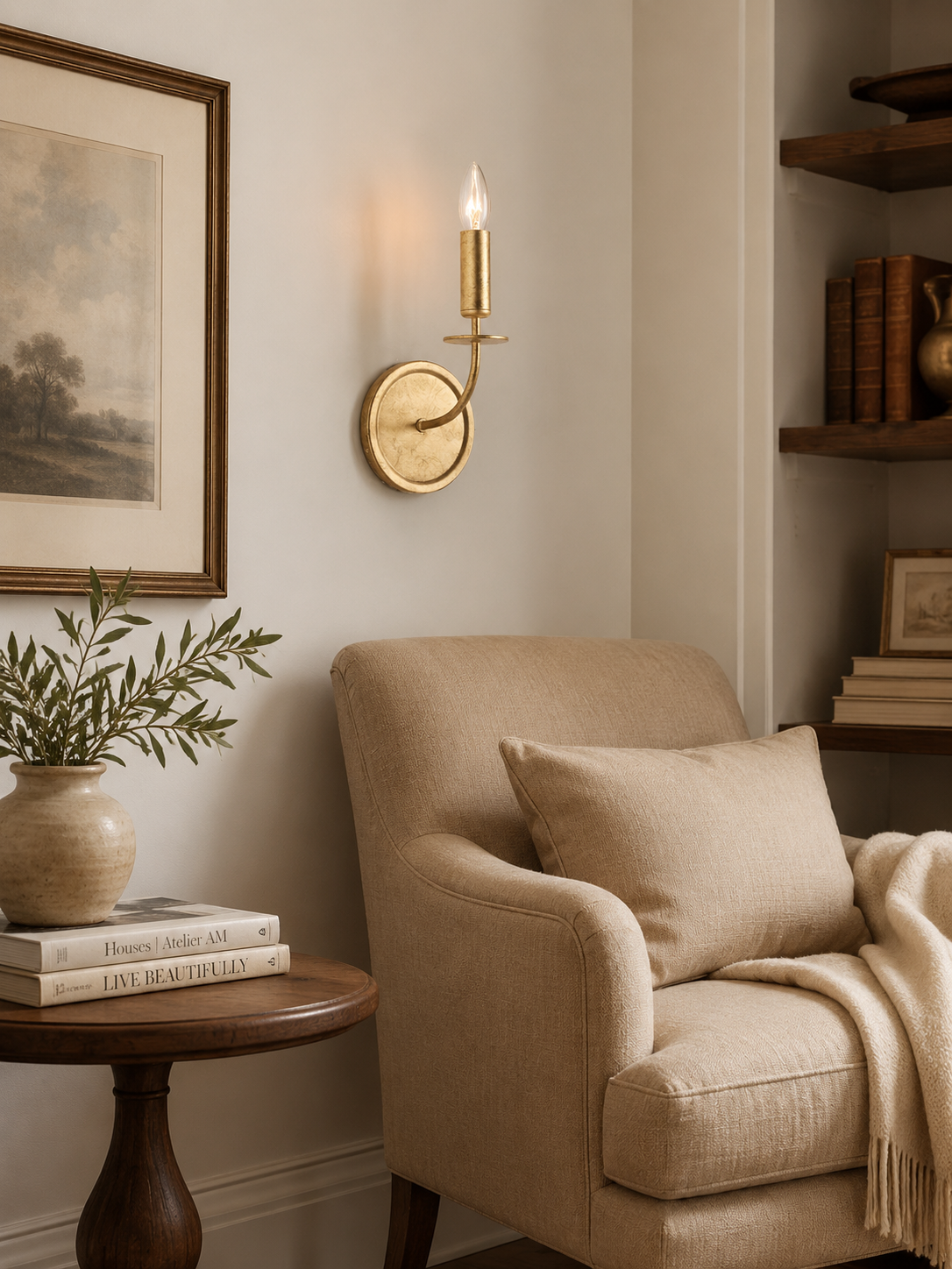 Emaani Candle Wall Sconce — product view 5