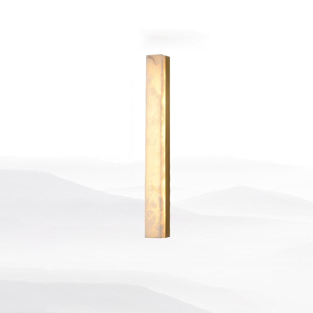 Isen Linear Wall Lamp – Elegant Brass & Alabaster Lighting — product view 3