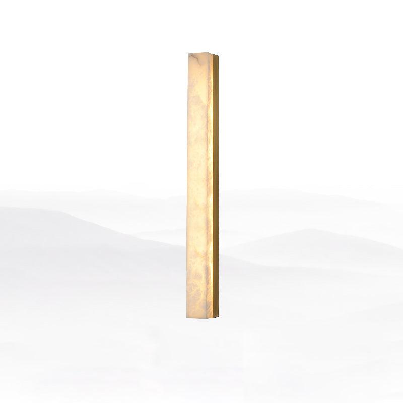 Isen Linear Wall Lamp – Elegant Brass & Alabaster Lighting — product view 5