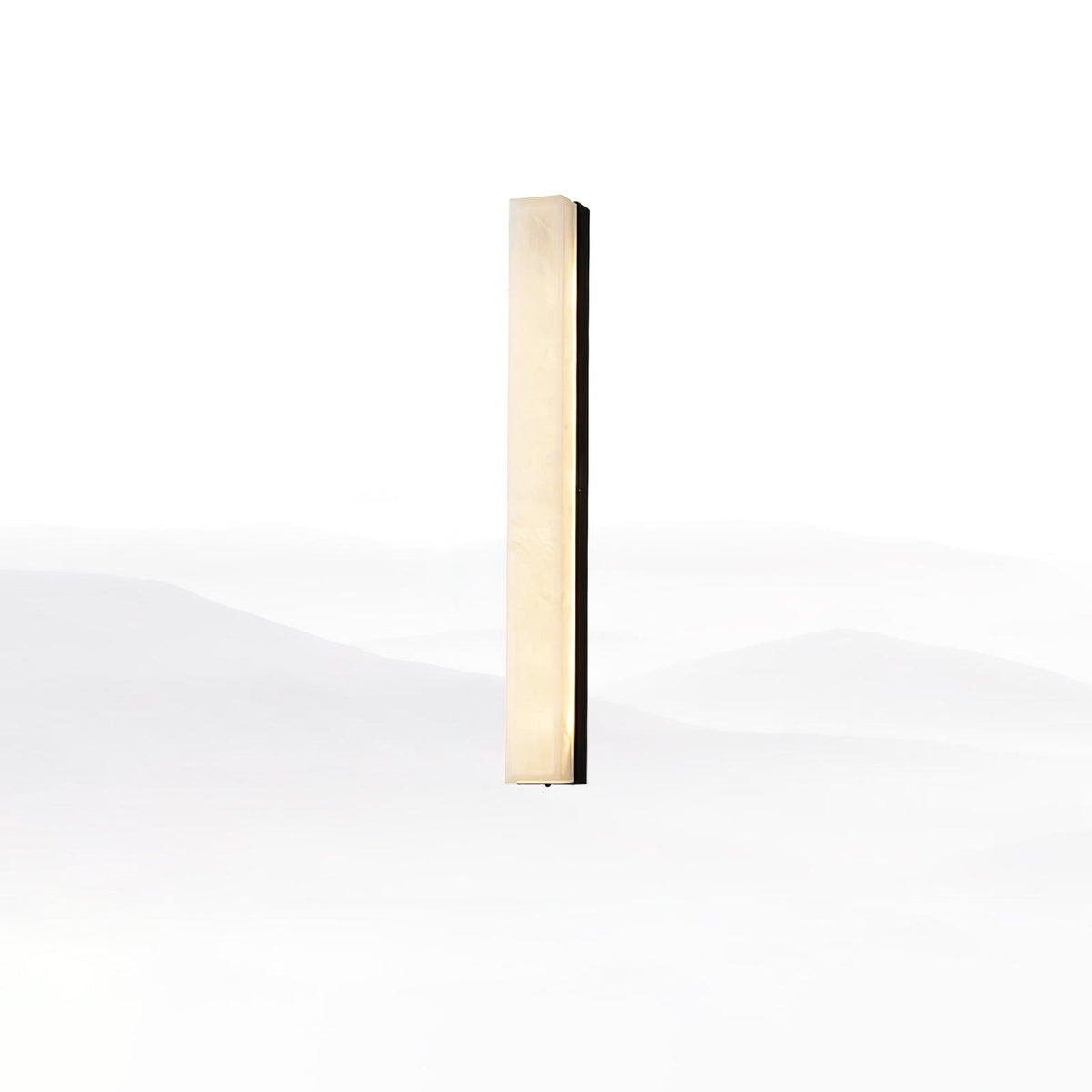 Isen Linear Wall Lamp – Elegant Brass & Alabaster Lighting — product view 2