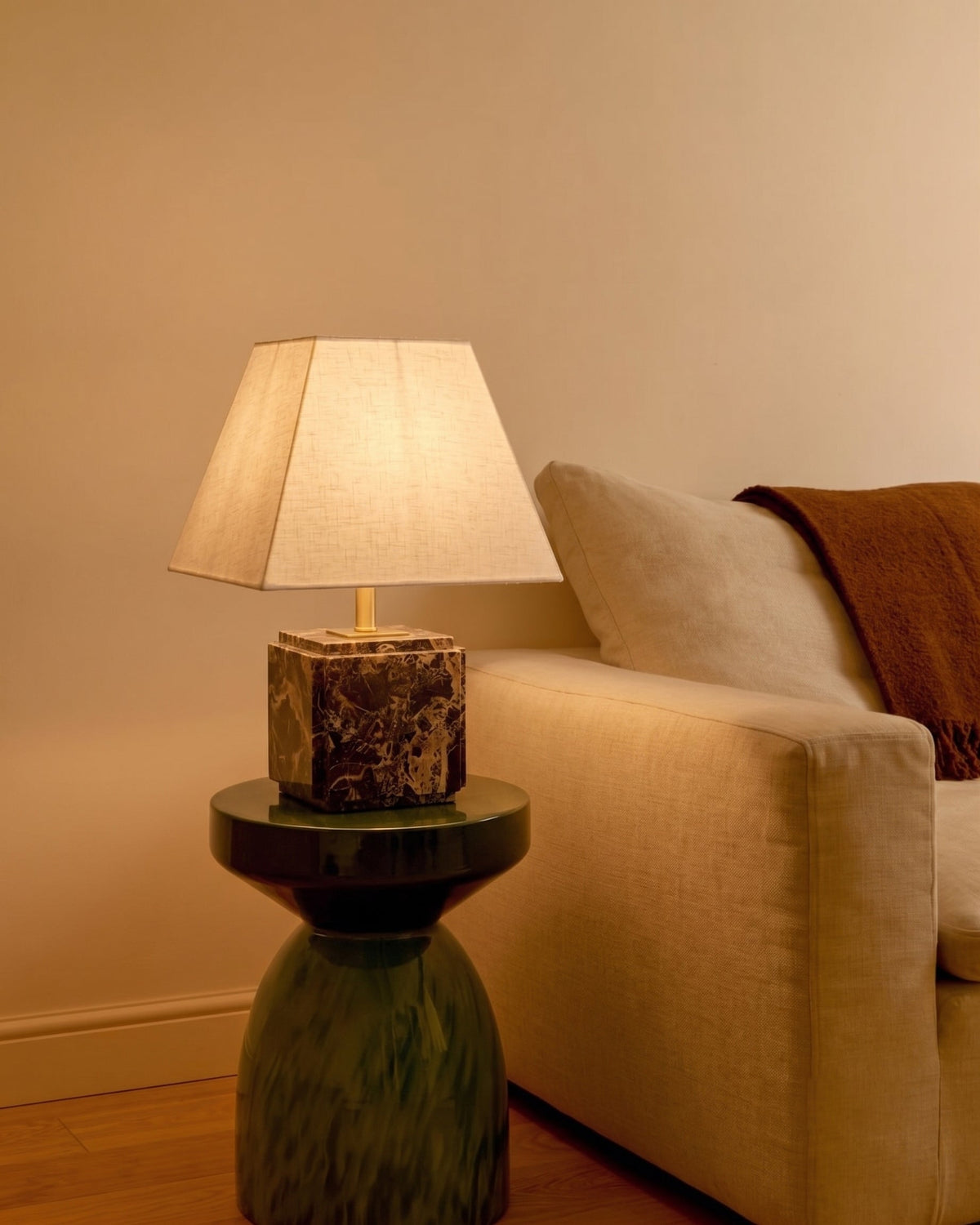 Fatima Marble Table Lamp — product view 7