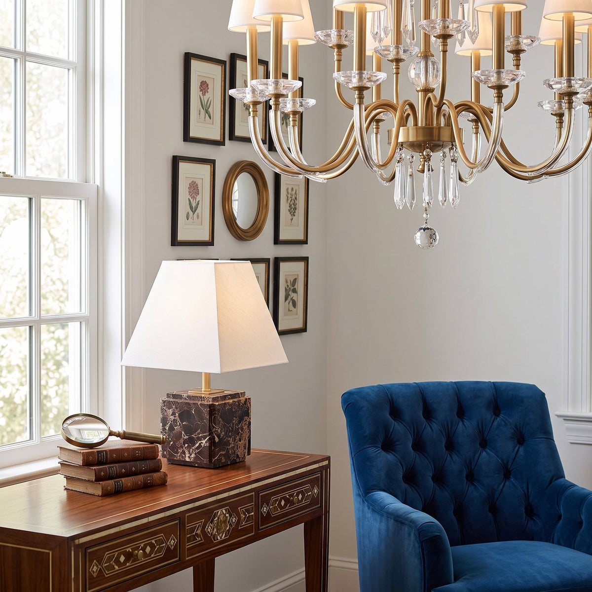 Fatima Marble Table Lamp — product view 4