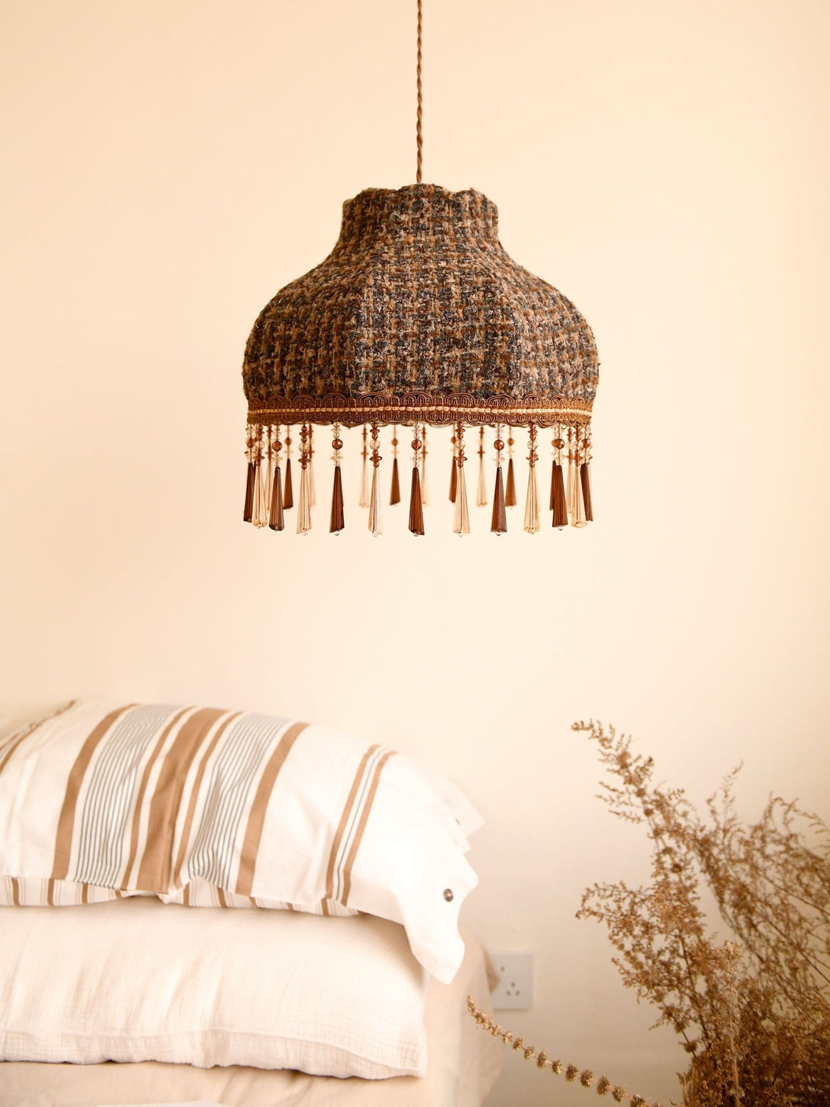 Fenwick Tweed Tassel Pendant Light — product view 7