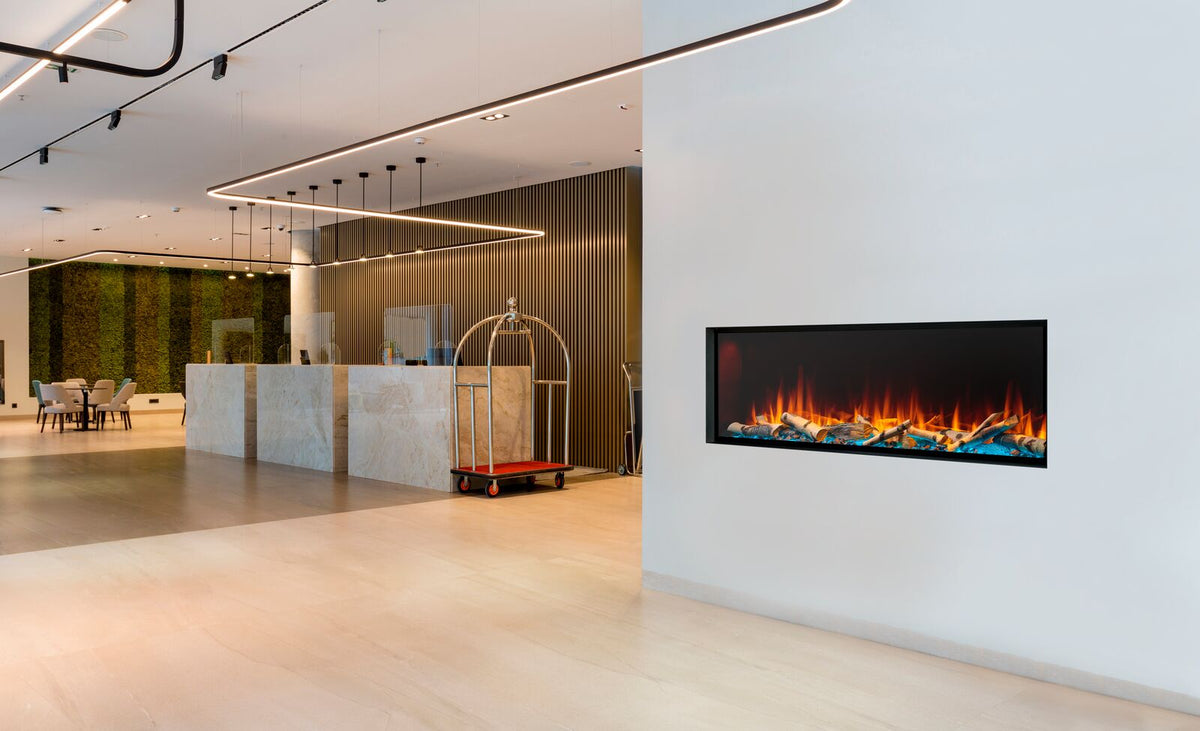 Simplifire Forum Built-In Outdoor Heatless Electric Fireplace (SF-OD43/SF-OD55) — product view 2