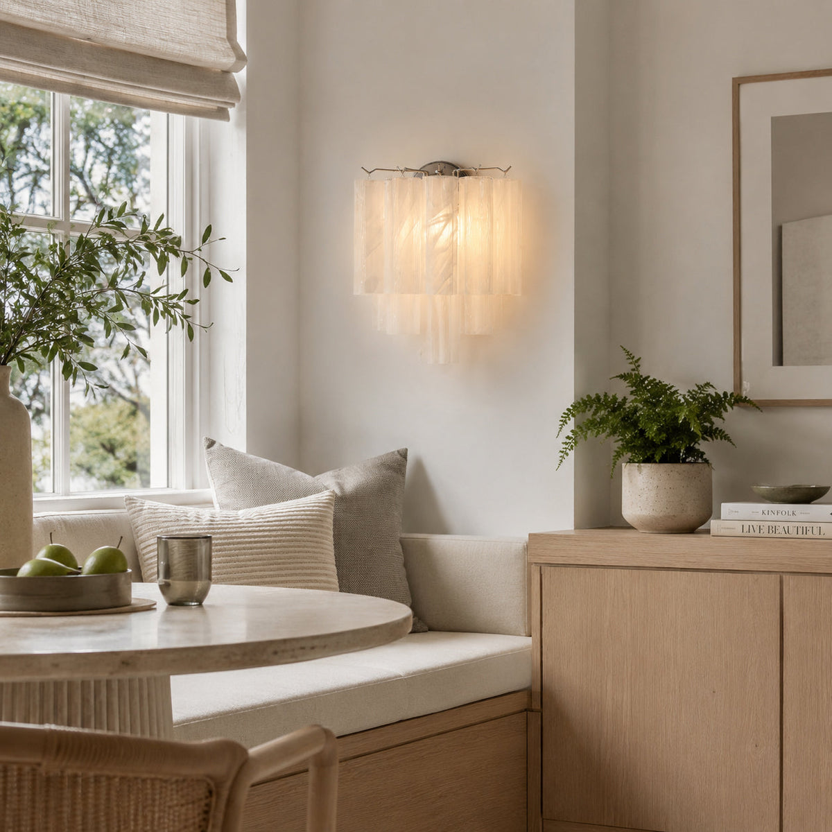 Gabriella Tiered Glass Wall Sconce — product view 3