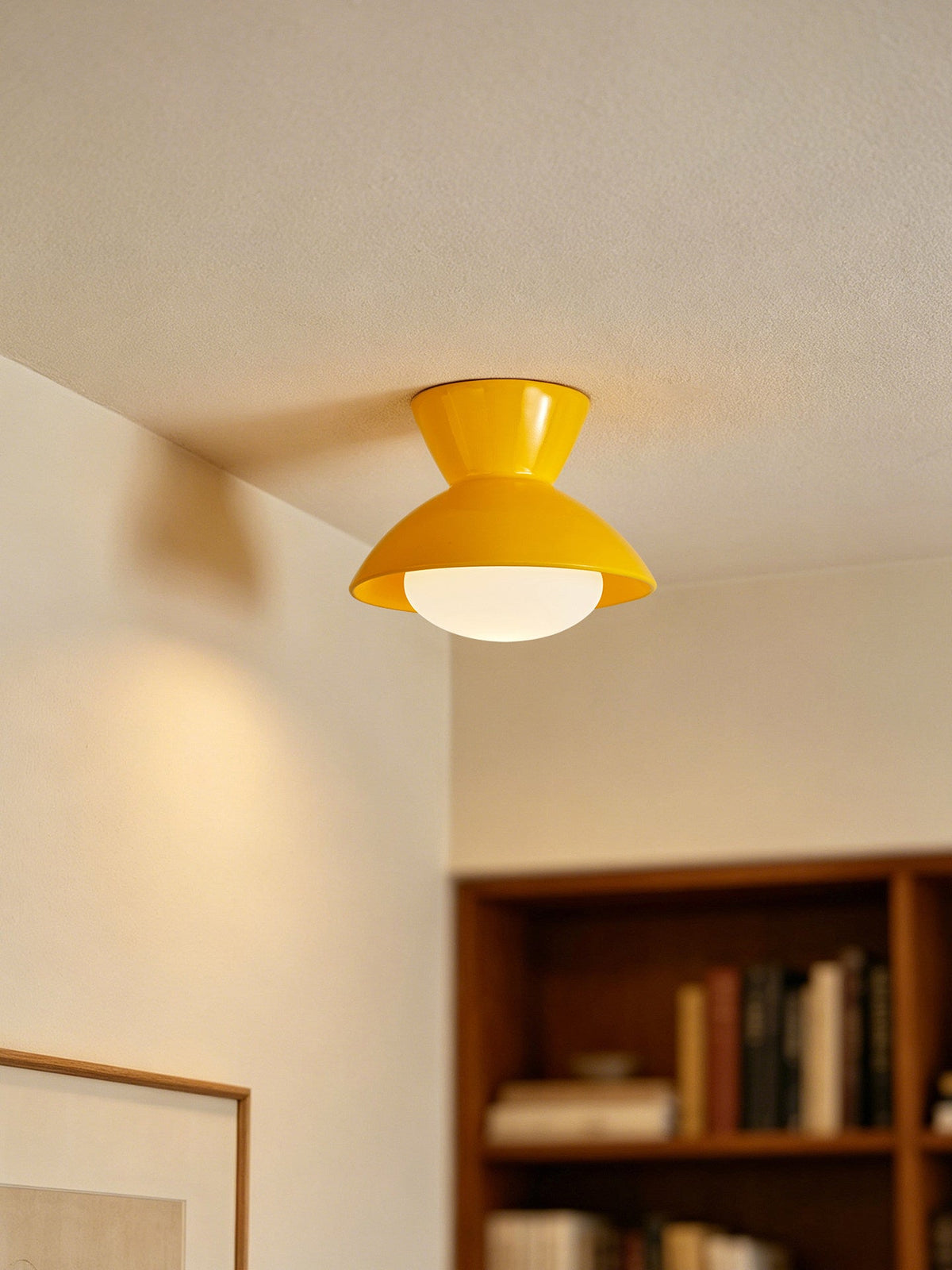 Gourd Resin Flush Mount Light — product view 3