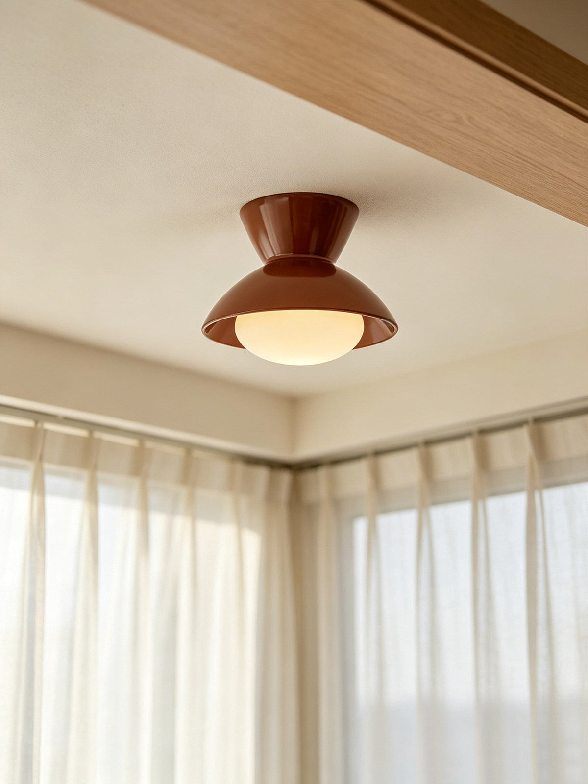 Gourd Resin Flush Mount Light — product view 5