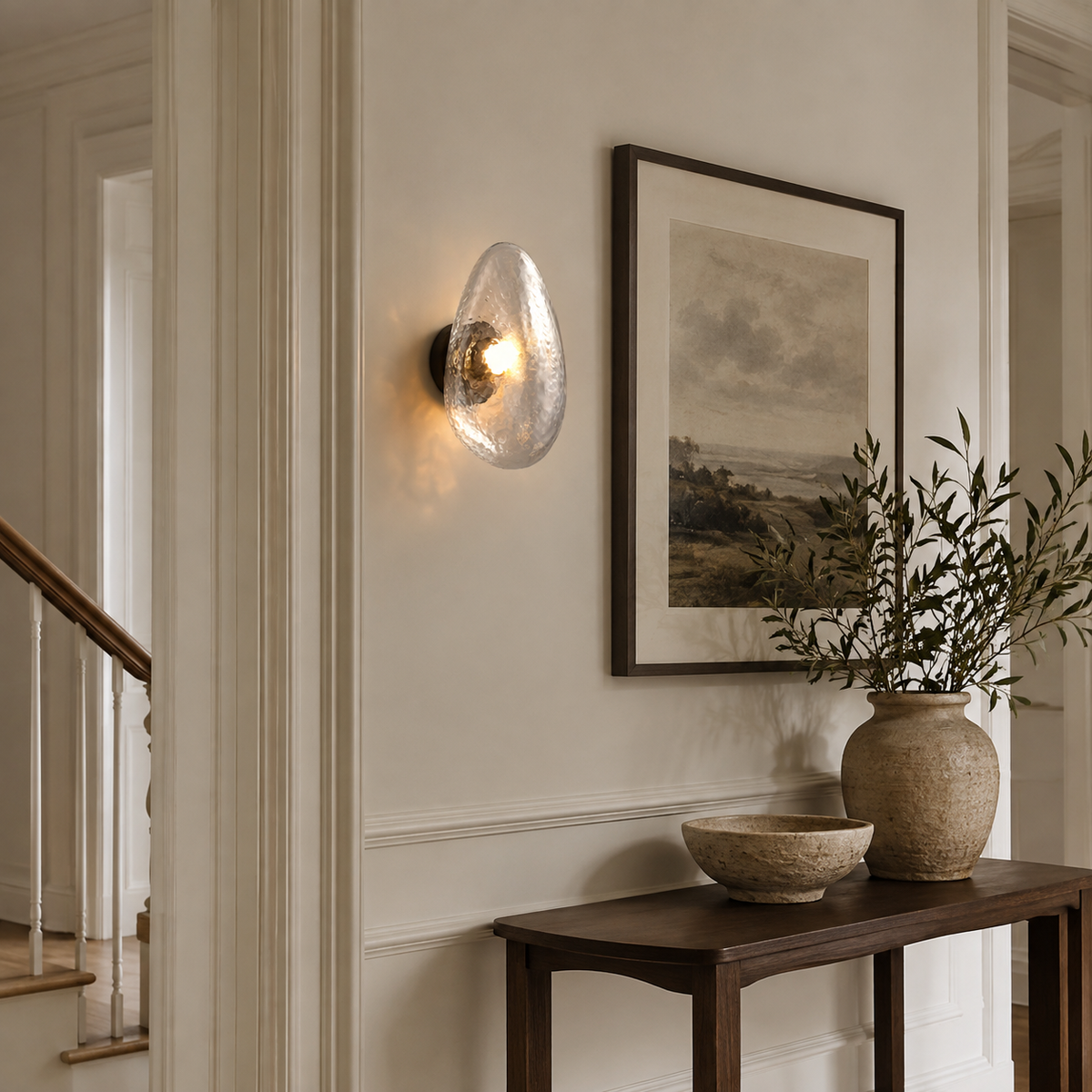 Gutta Glass Wall Sconce — product view 4