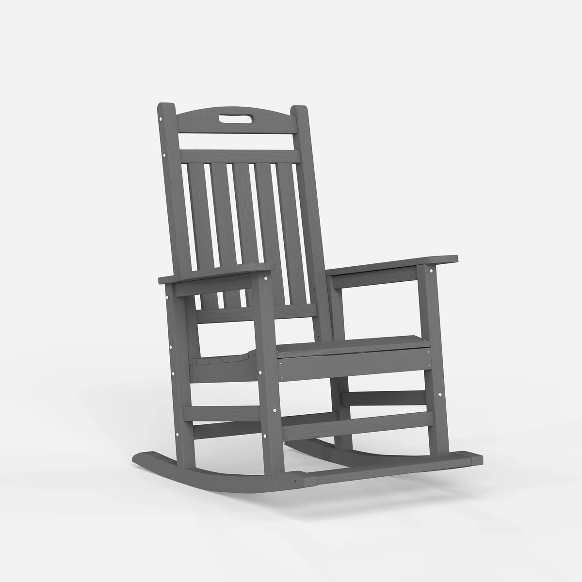 HDPE Rocking Chair with Footboard — product view 1