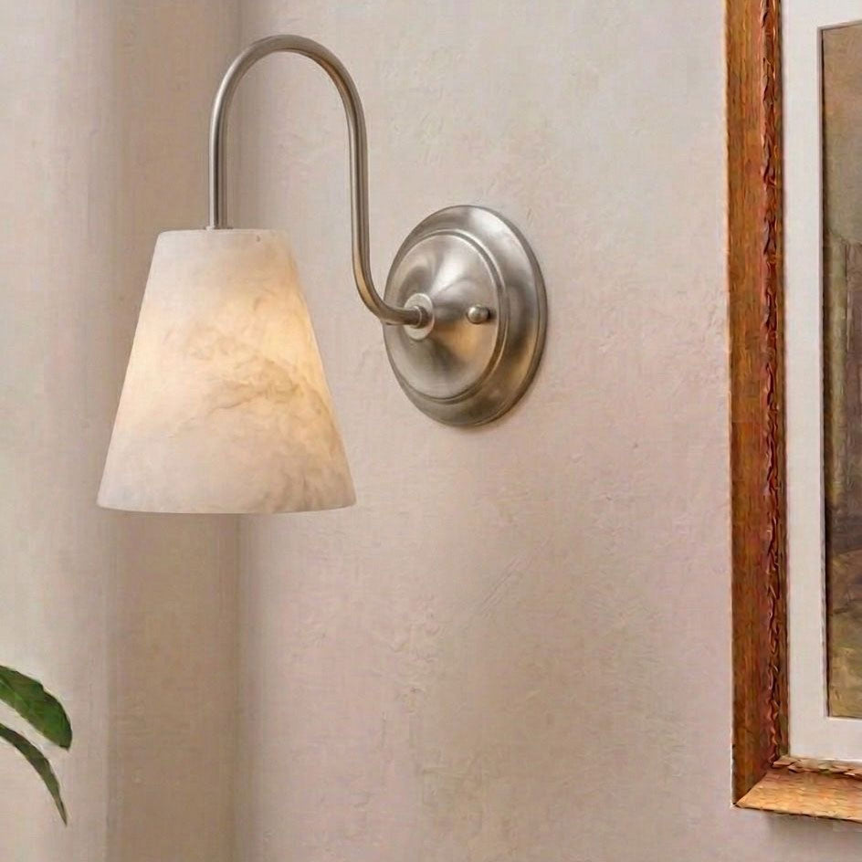 Heron Alabaster Wall Sconce — product view 6