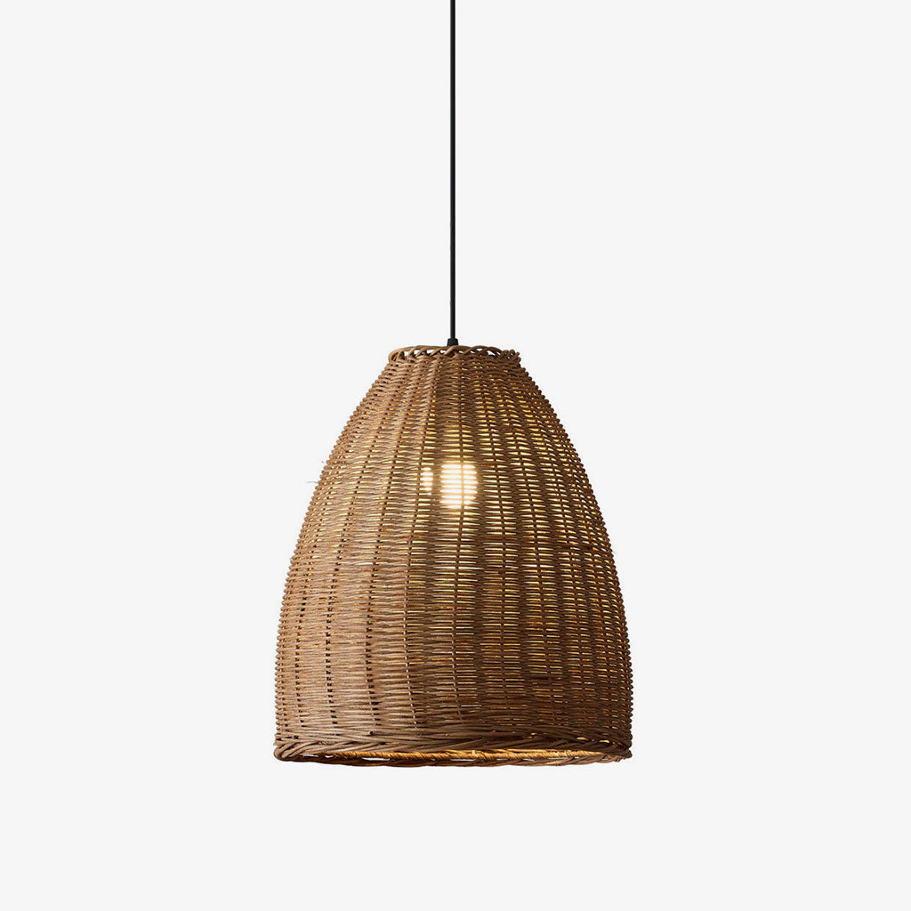 Thatch Woven Rattan Pendant Lamp — product view 1