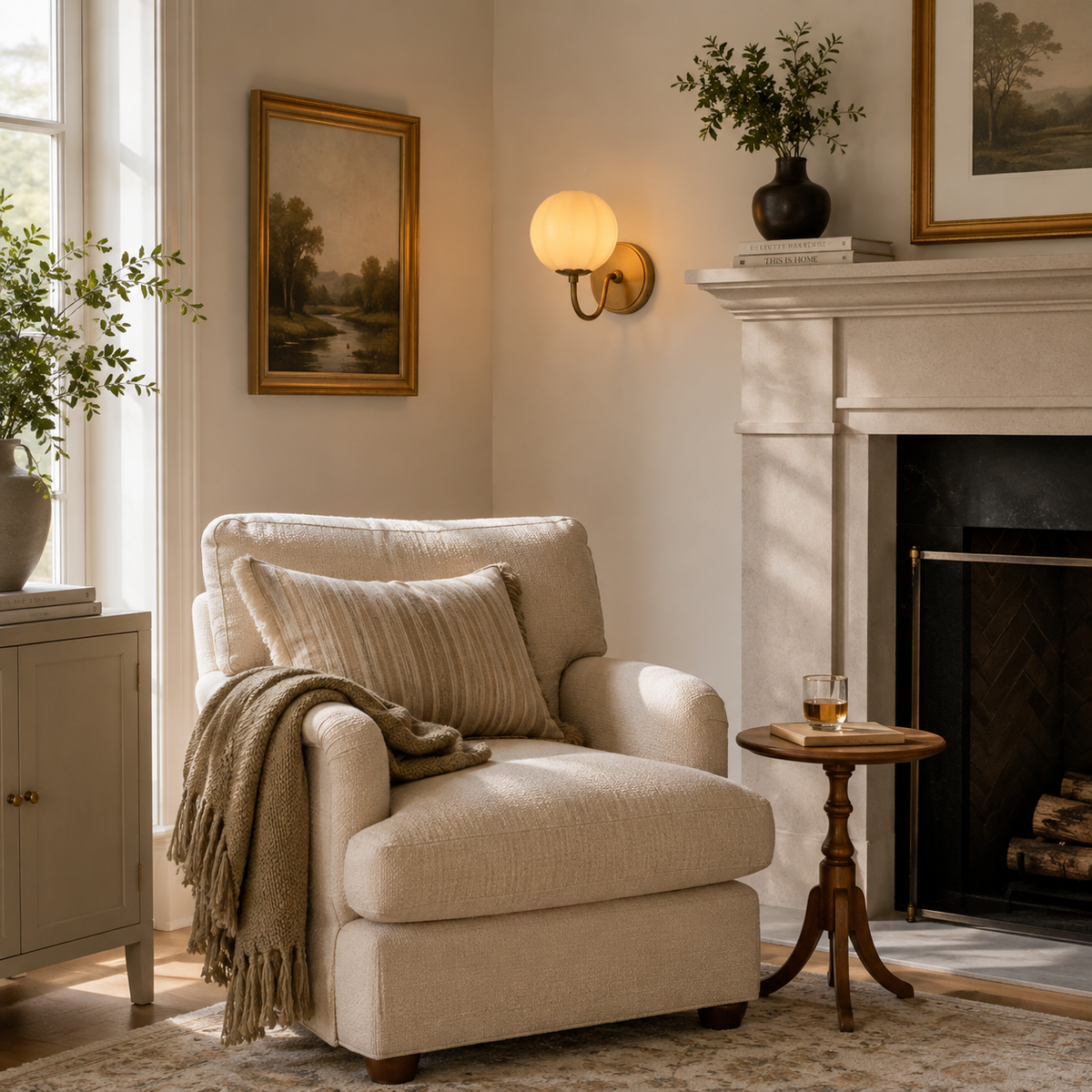 Holloway Glass Wall Sconce — product view 4