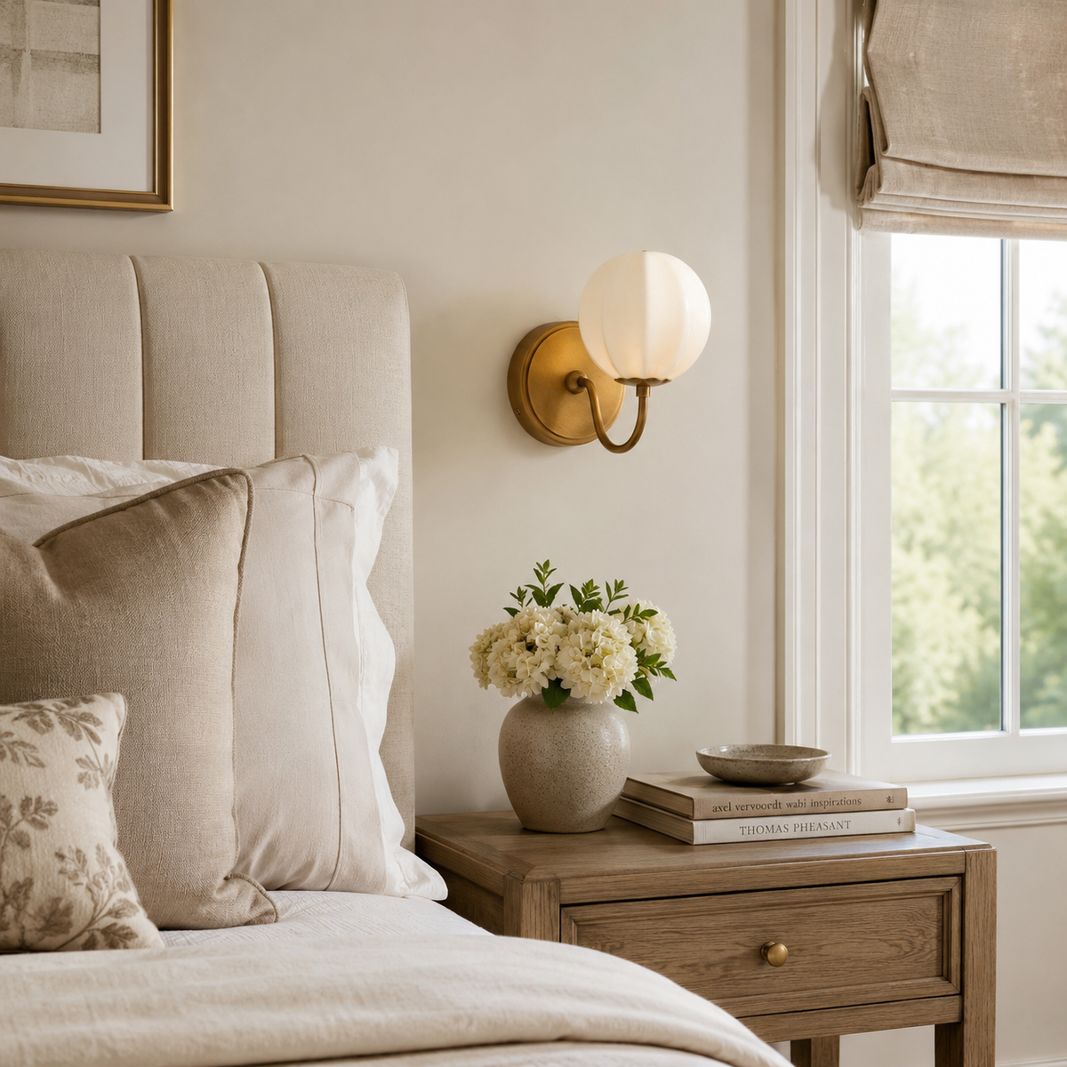 Holloway Glass Wall Sconce — product view 2