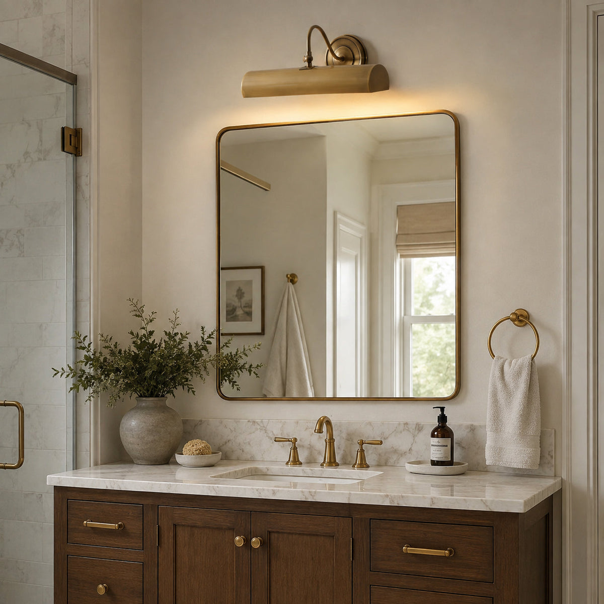Imbrie Brass Wall Sconce — product view 5