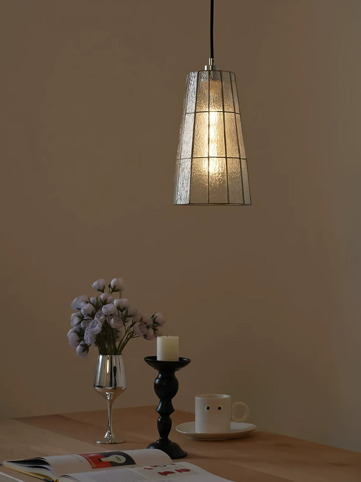 Kaleido Mosaic Glass Pendant Lamp — product view 4