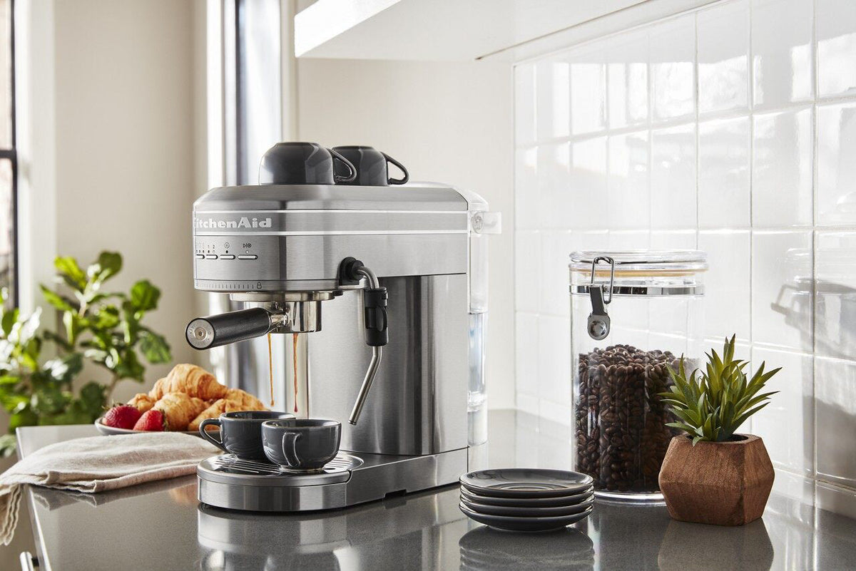 Metal Semi-Automatic Espresso Machine — product view 5