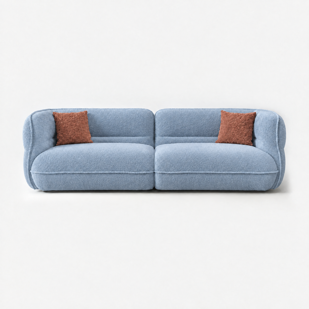 Lune Bouclé Modular Curved Sofa — product view 7