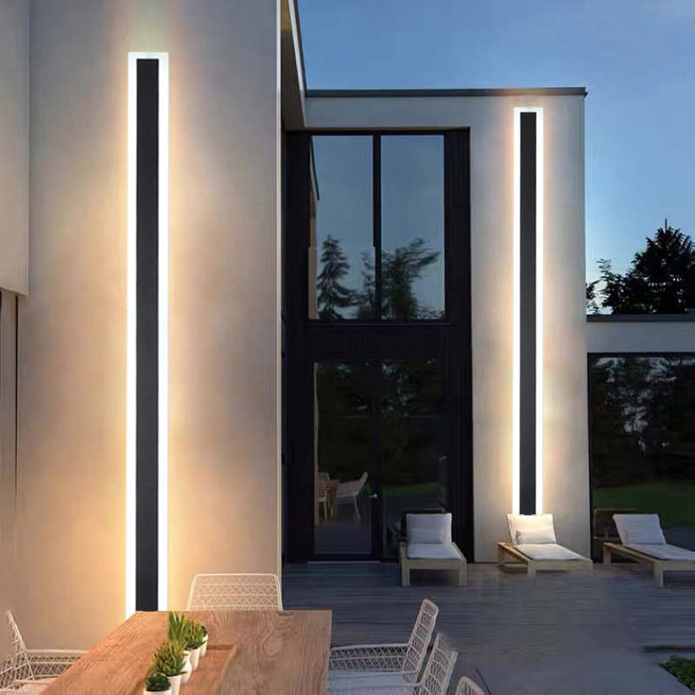 Vynn Modern Linear Outdoor Wall Lamp — product view 5