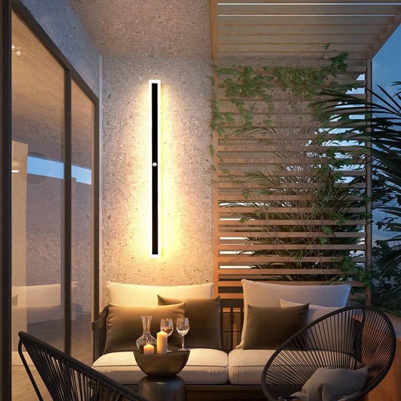 Vynn Modern Linear Outdoor Wall Lamp — product view 2