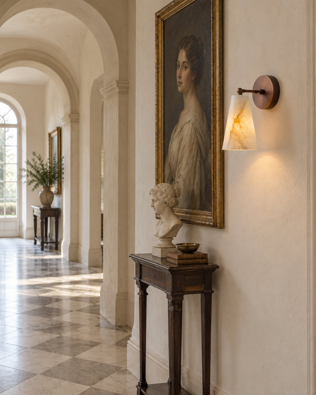 Lavizzara Alabaster Wall Sconce — product view 3