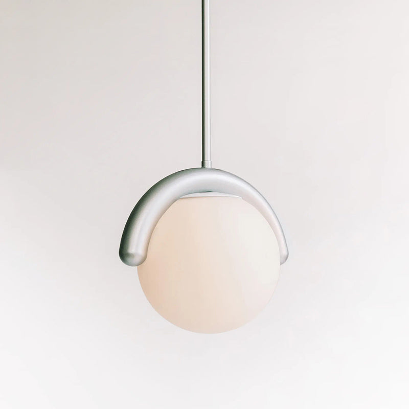 Uveta Linear Chandelier Red&Silver — product view 4