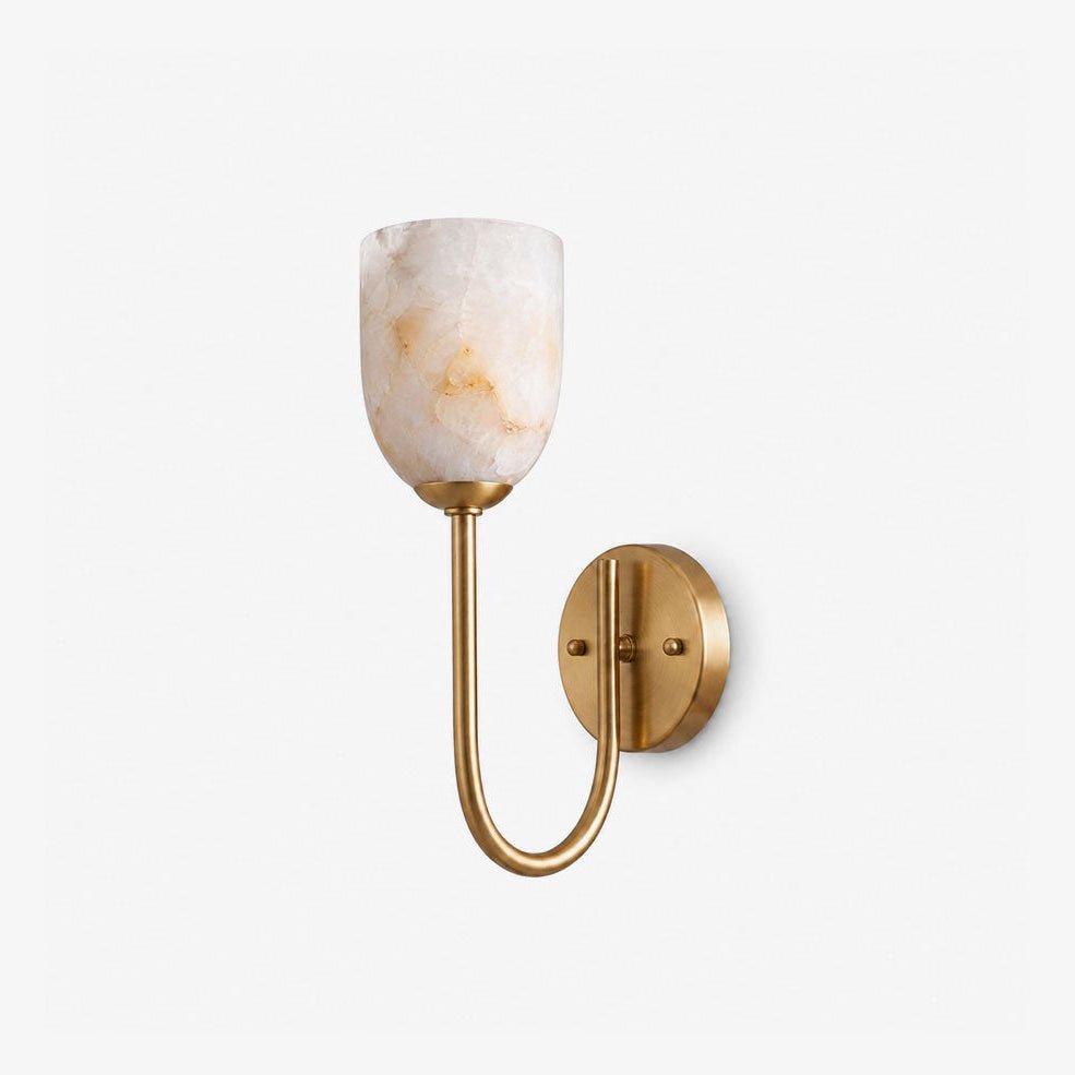 Lowell Alabaster Wall Sconce — product view 1