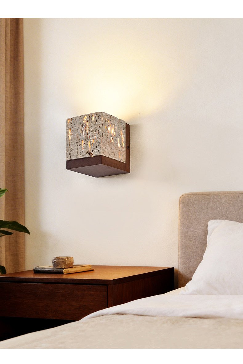 Lucent Travertine Wall Sconce — product view 7