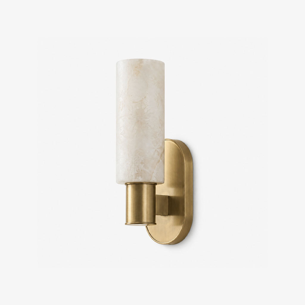 Ludlow Alabaster Wall Sconce — product view 1
