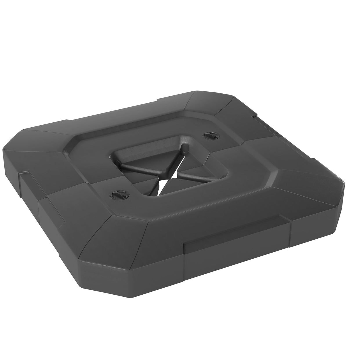 2-Piece Cantilever Umbrella Base Weight Set, 231 lb, Black — product view 2