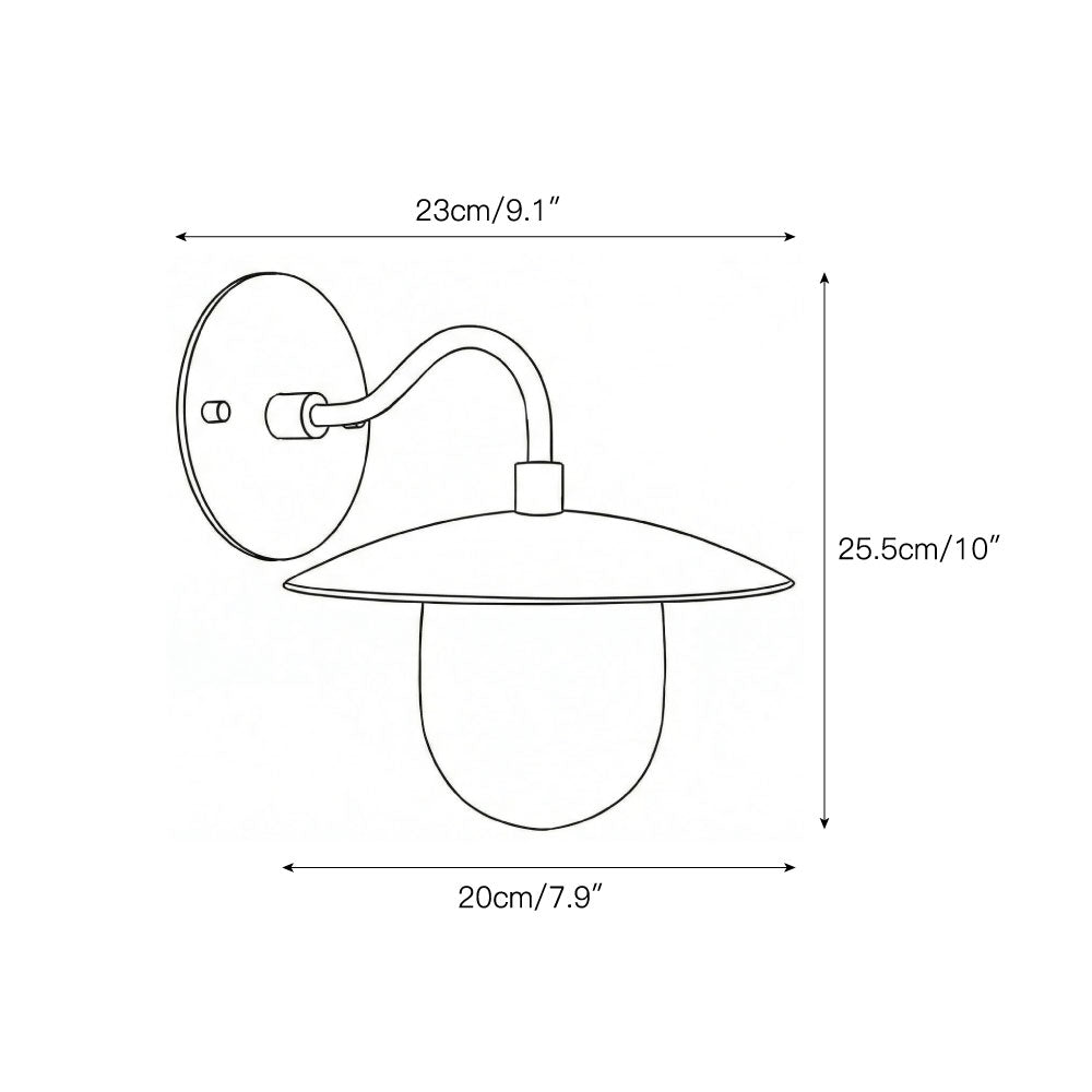 Marie Petite Wall Lamp Organic Stone Resin LED Bedroom Living Room — 3 Size Options — product view 6