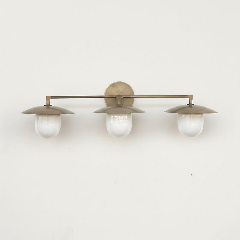 Marie Petite Wall Lamp Organic Stone Resin LED Bedroom Living Room — 3 Size Options — product view 3