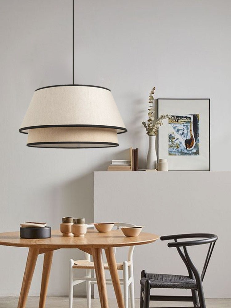 Marlow Linen Pendant Lamp — product view 3