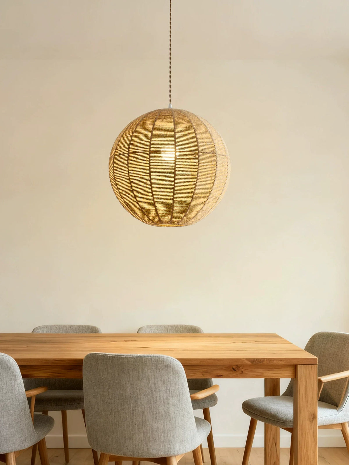 Meridian Rope Pendant Lamp — product view 7