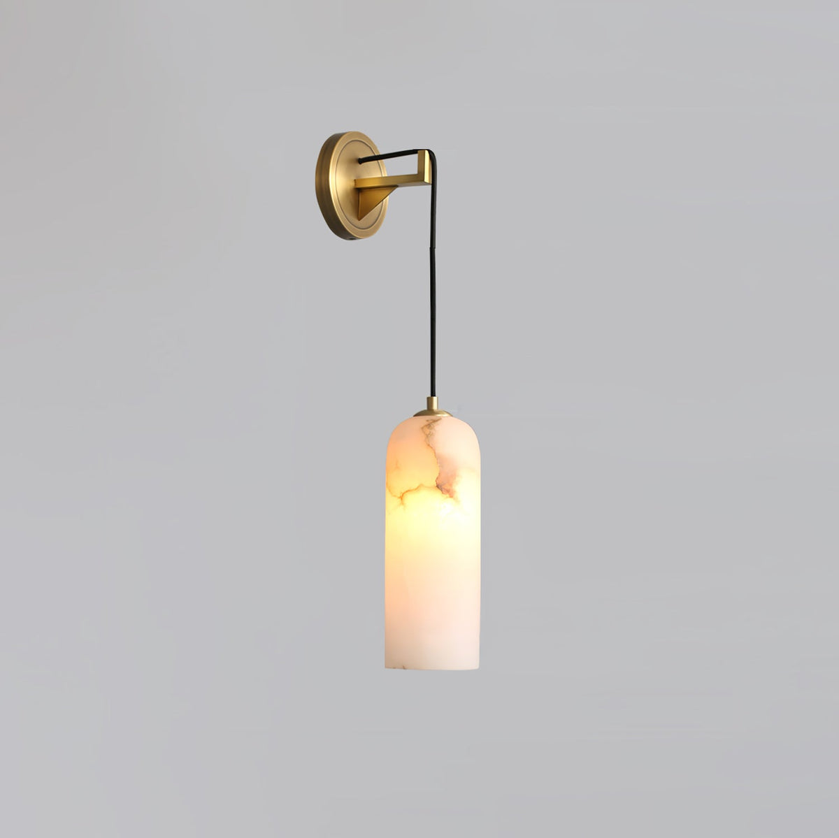 Vaelara Pendant Alabaster Wall Light — product view 1