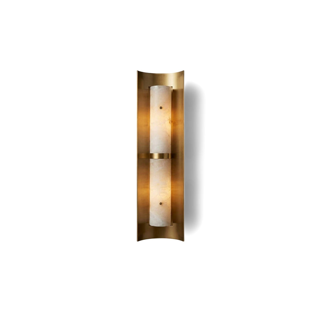 Morcote Alabaster Wall Sconce — product view 1