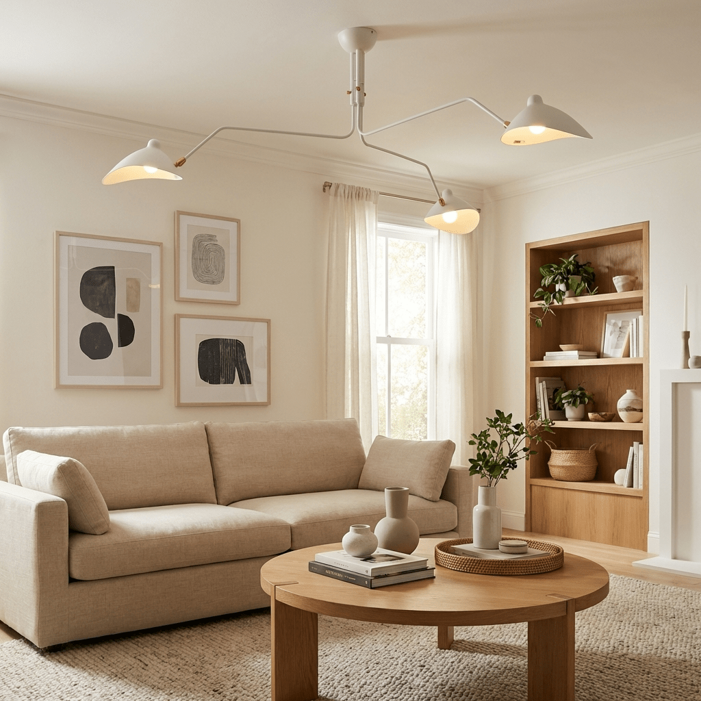 Multi-Arm Spider Ceiling Light A — product view 5