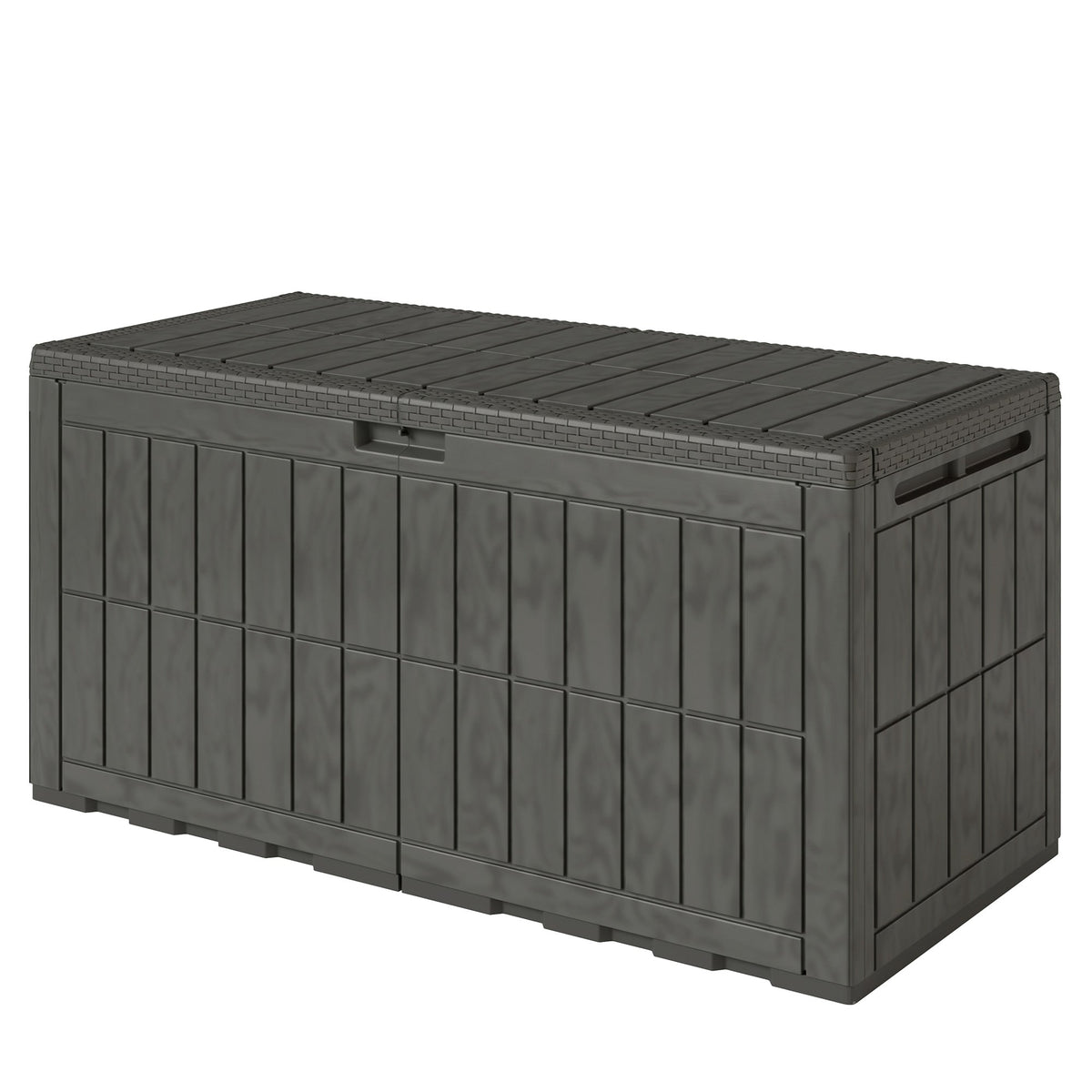 440L Garden Storage Box with Lockable Lid and Gas Rods — product view 2