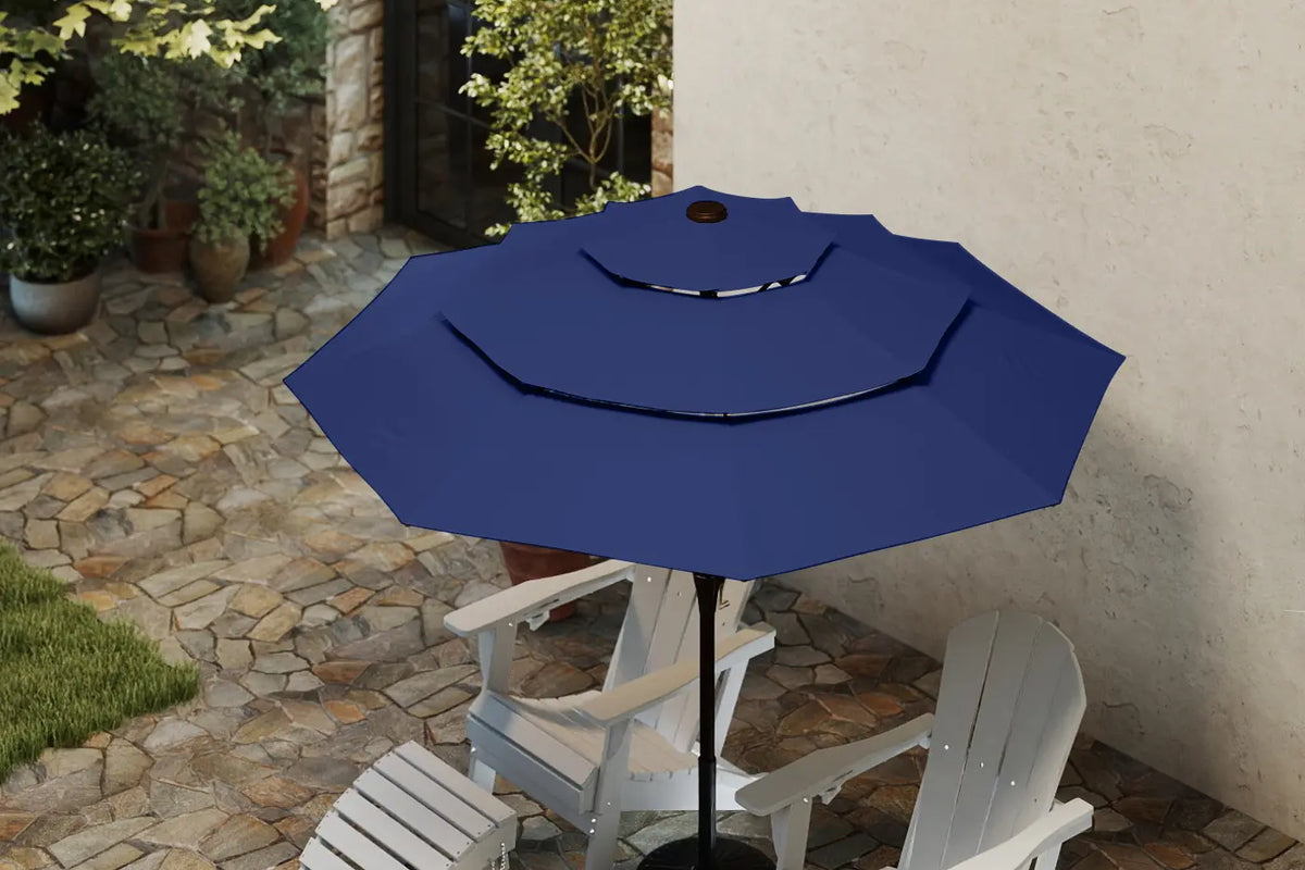 3‑Tier Auto-tilt Patio Umbrella — product view 5