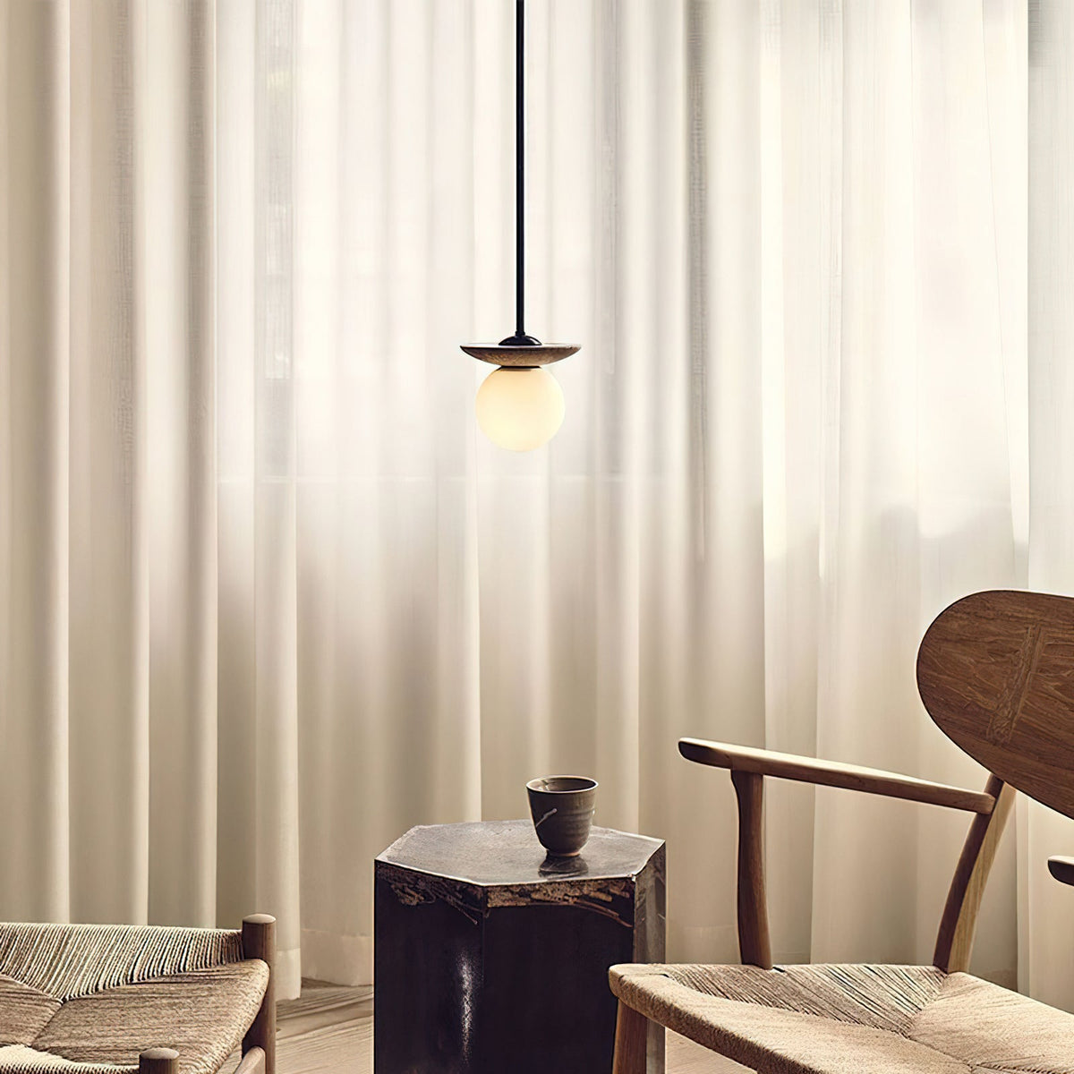 Nero Marble Pendant Lamp — product view 3