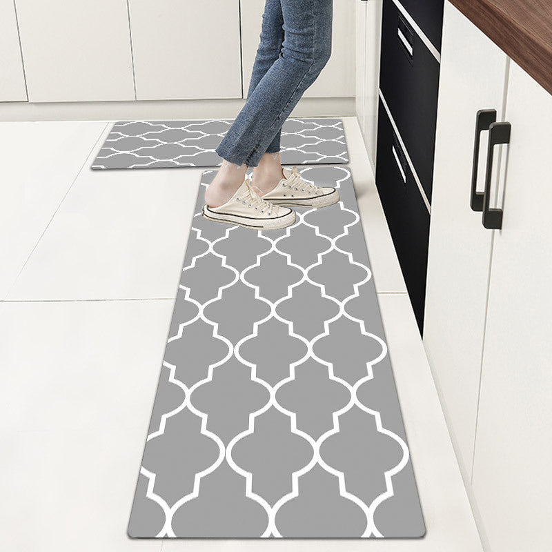 Geometric Pattern Runner and Mat Set Bowlift — product view 3