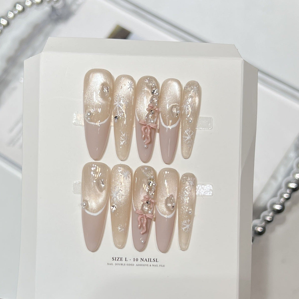 Elegant Decorative Press-On Nails 1790734252 — product view 1