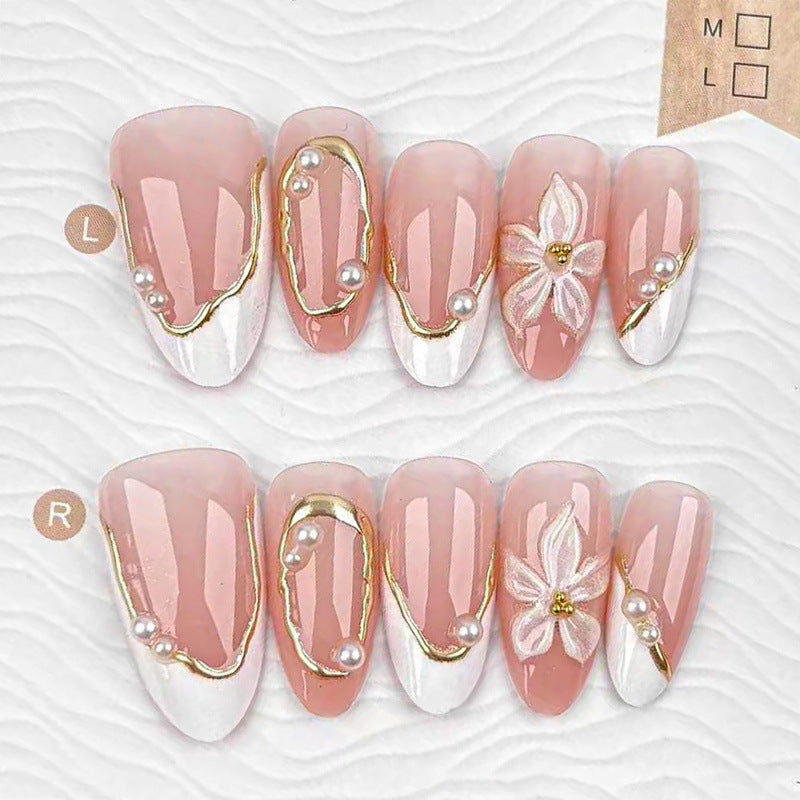 Decorative Floral Nail Extensions — product view 1